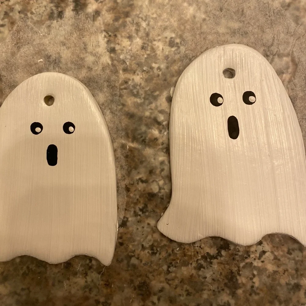 Handmade ghost garland